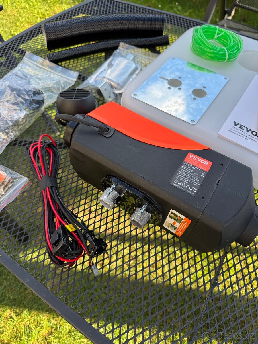 Naftové topení 2kW bufík Vevor - 2