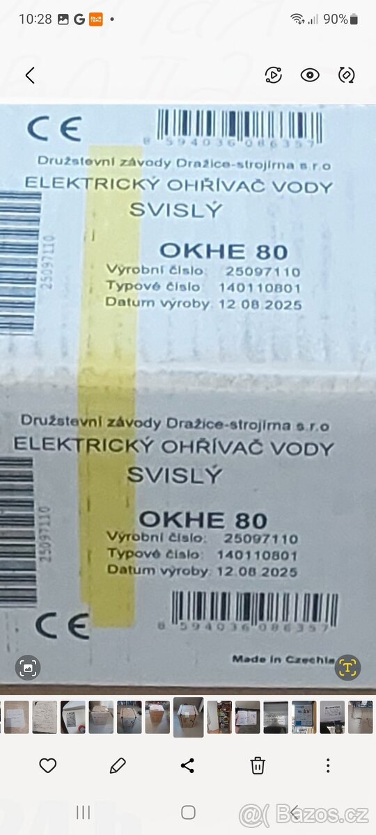 Novy elektrycky Bojler - 2