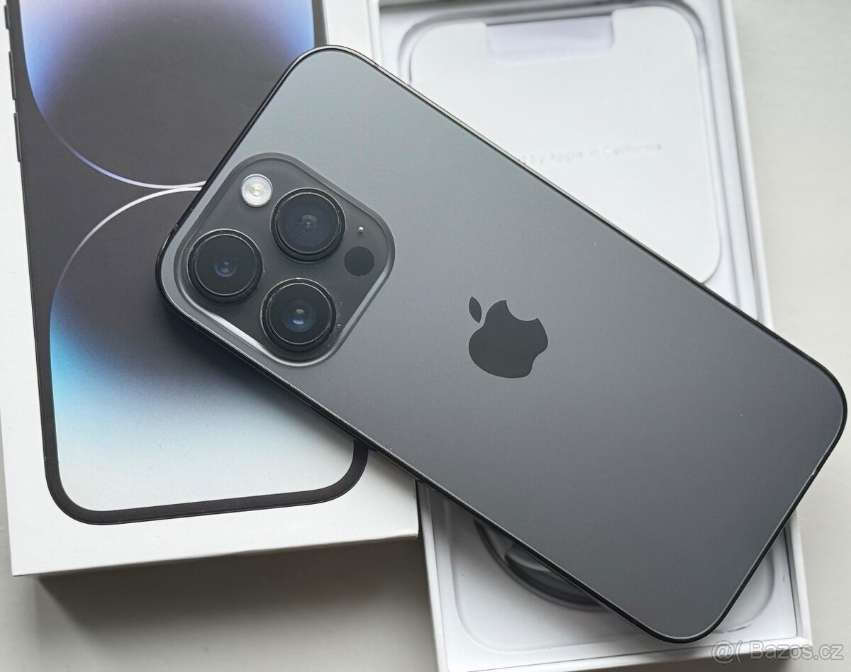 iPhone 14 Pro Max Space Black BATERIE 100% TOP - 2