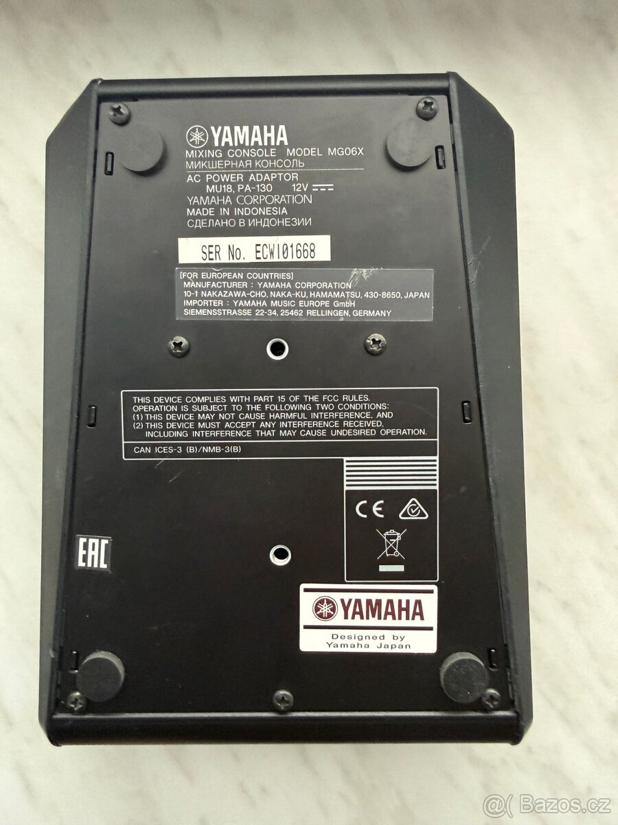 Mix pultík YAMAHA MG06 - 2