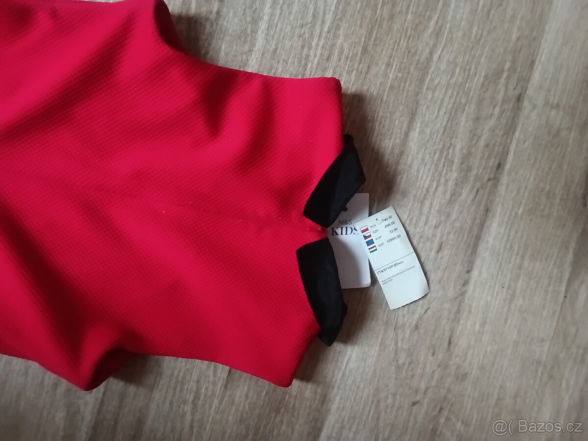 NOVÉ ŠATY ČERVENÉ 152 - 2
