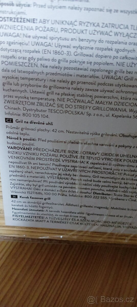 Gril dnes 500kč - 2