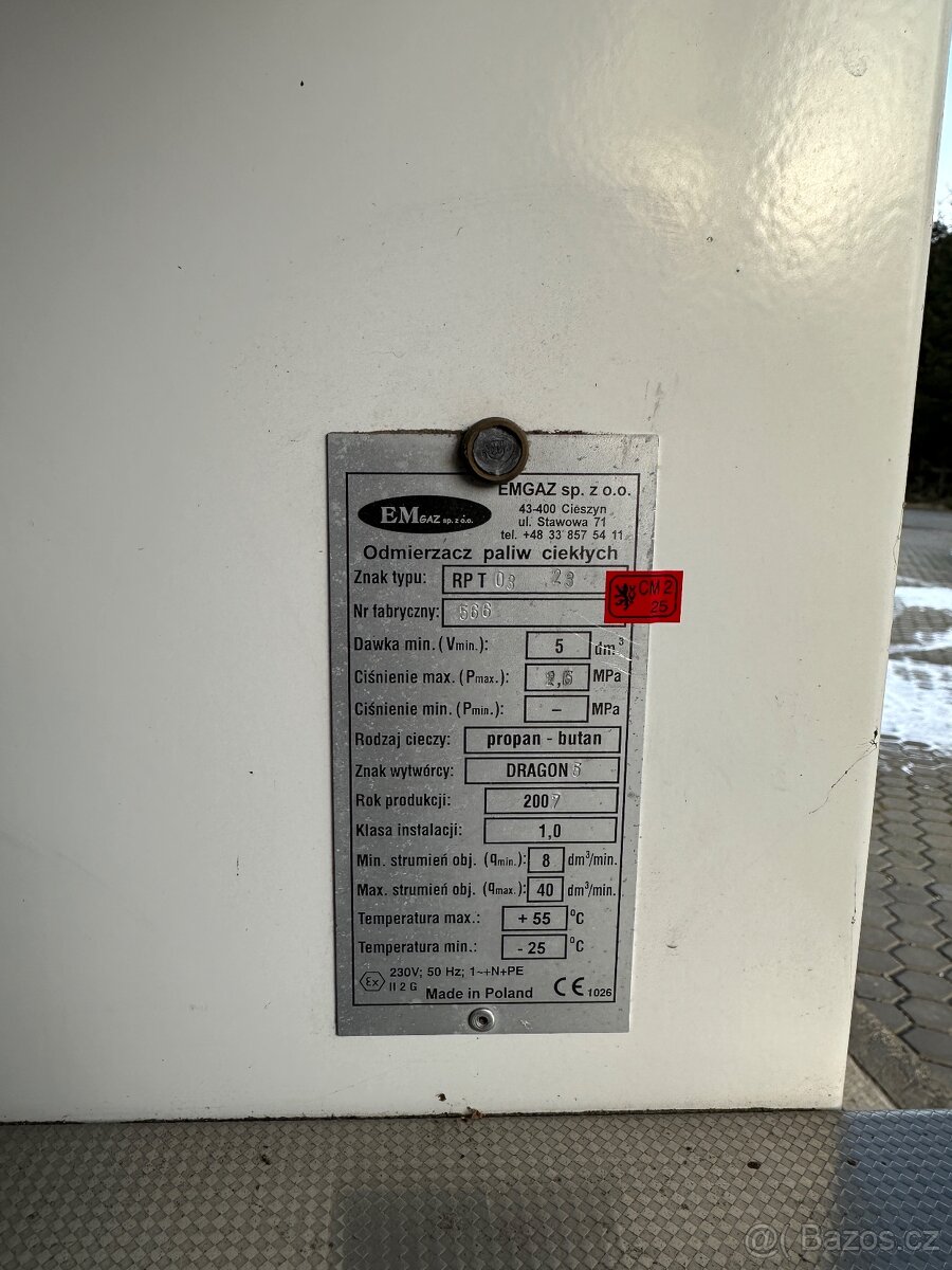 Výdejní stojan na LPG - 2
