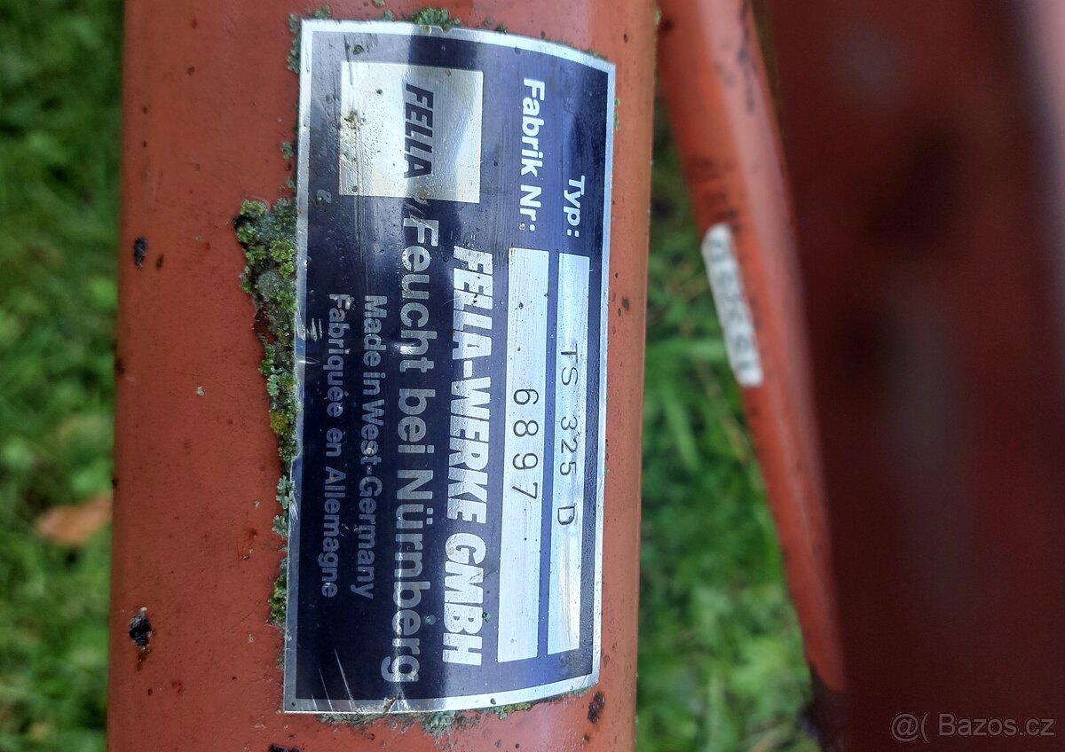 Shrnovač Píce Fella 3,5m - 2