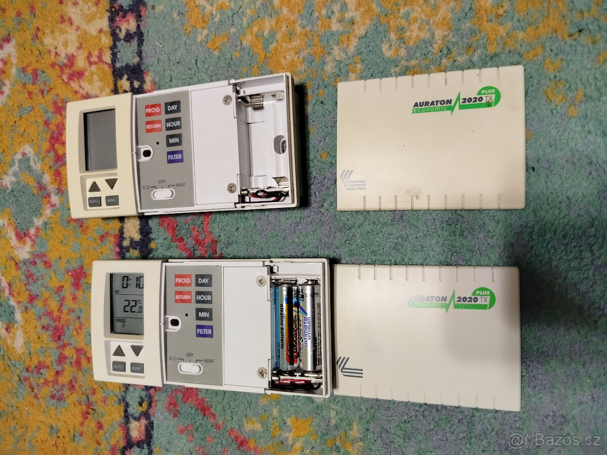 PRODÁNO - AURATON 2020 TX Plus bezdrátový termostat - 2