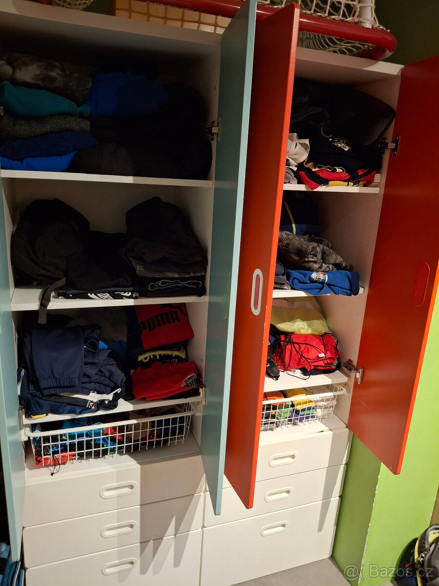 IKEA STUVA - dětská skříň 2ks - 2