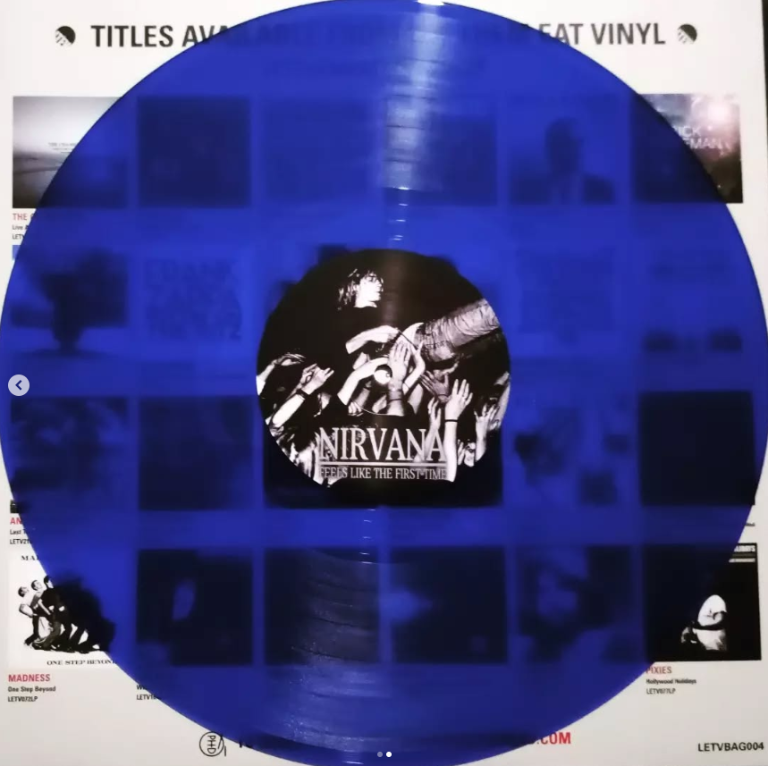 Nirvana - Feels like the First time (2x modré průhledné LP) - 2