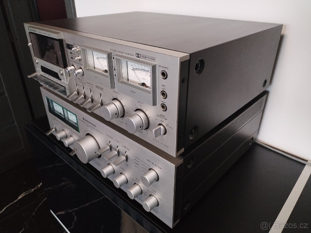 Kenwood KA-801 + KX-1060 – plně funkční, výborný stav - 2