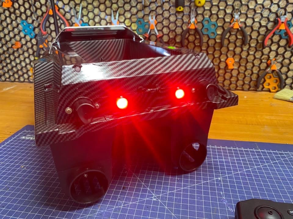 Zavážecí lodička Instalace výkonnějších LED DIOD - 2