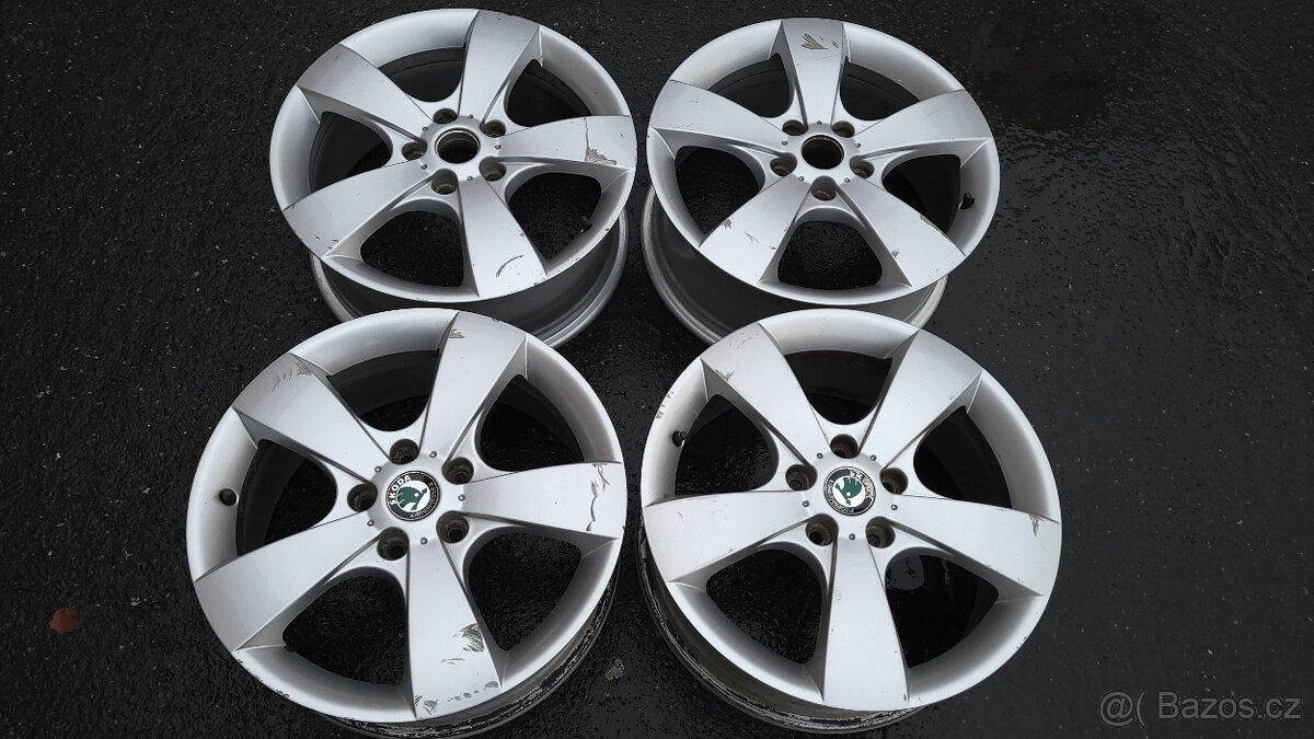 Orig. ALU disky 17" 5x112 Pegasus - Škoda Octavia II. - 2