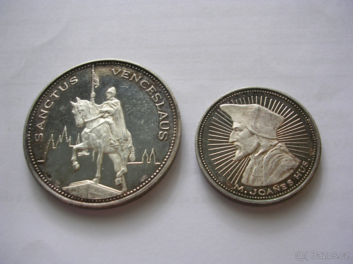 Sada 2 x AR medaila 1968 Okupácia Československa - 2