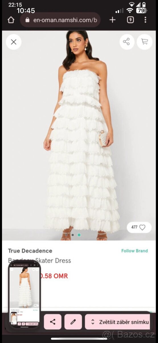 Svatební šaty True Decadence vel L - 2