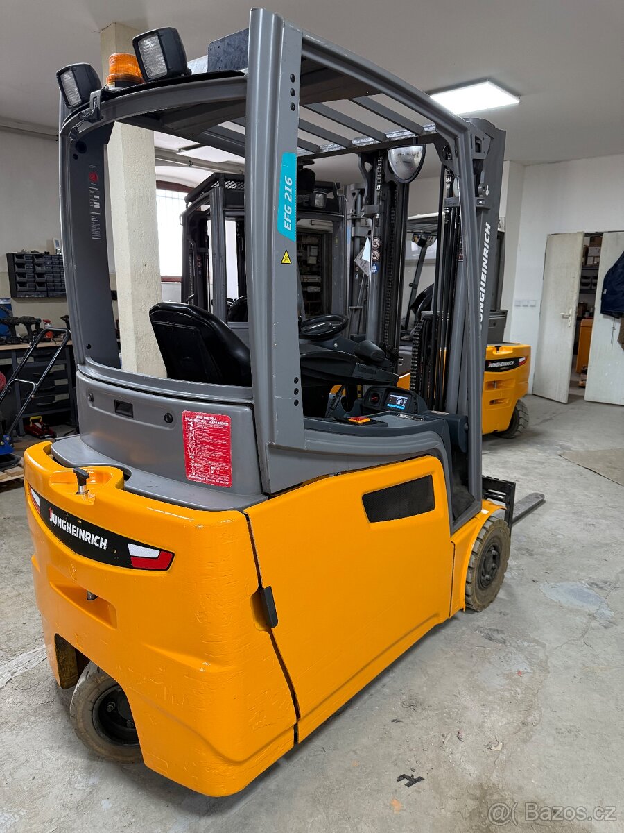✳️ El. vysokozdvižný vozík Jungheinrich EFG 216 r.v. 2019 ✳️ - 2