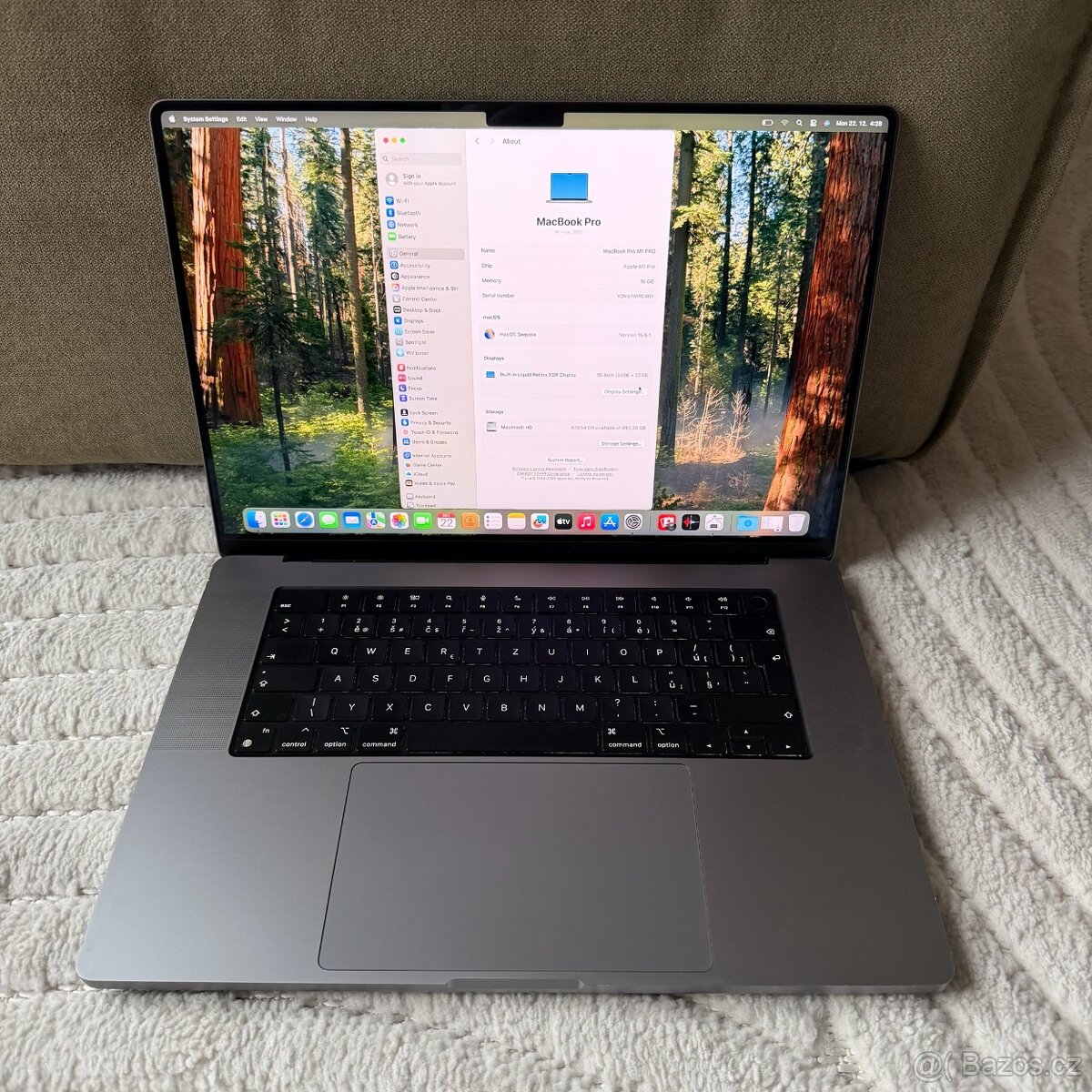 APPLE MACBOOK PRO 16” M1PRO (10core) /16GB RAM/512GB - 2