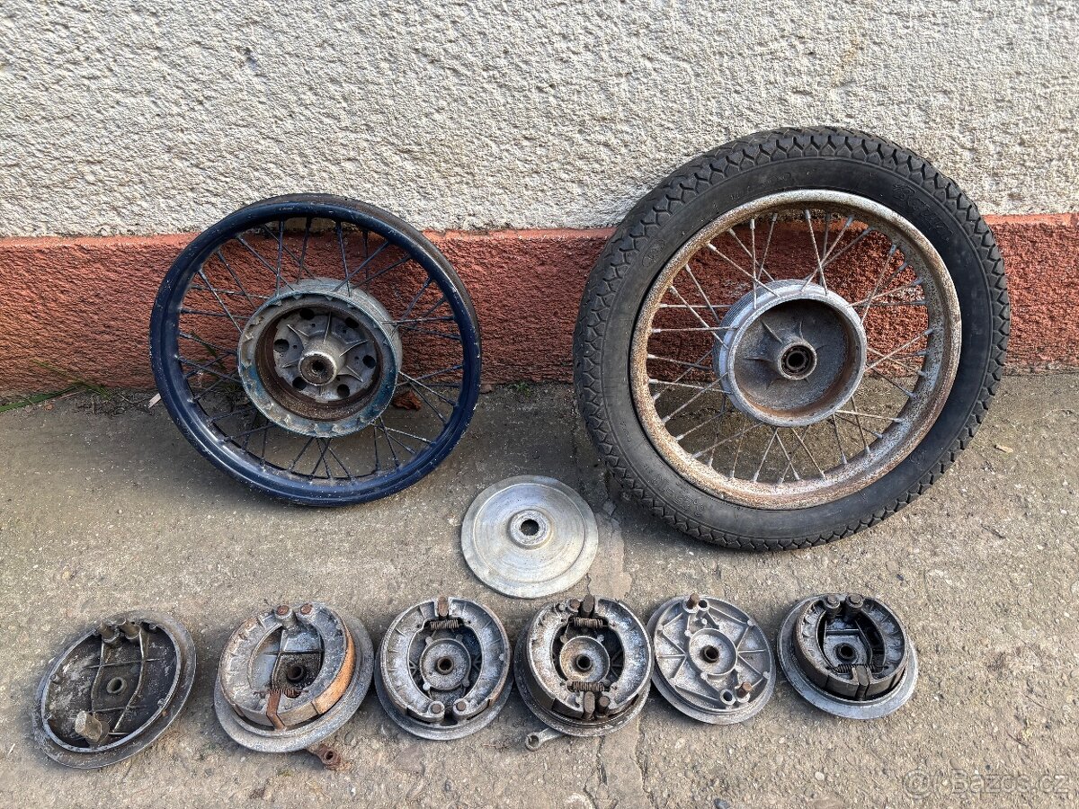 Kola a brzdy jawa 250-350 - 2