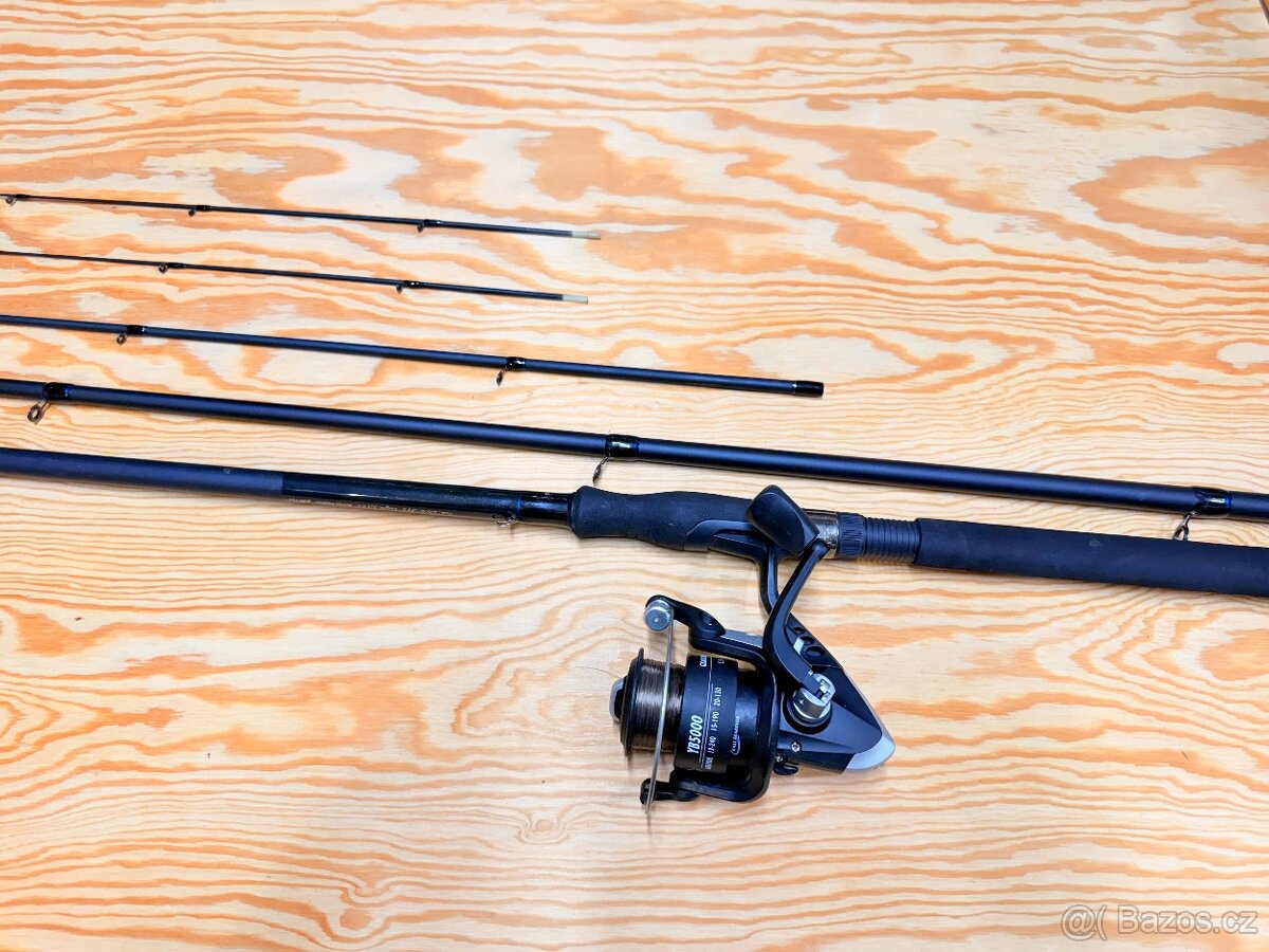 FEEDEROVÝ SET PRUT + NAVIJÁK SPRO FEEDER MEDIUM / 3,45 m / 2 - 2