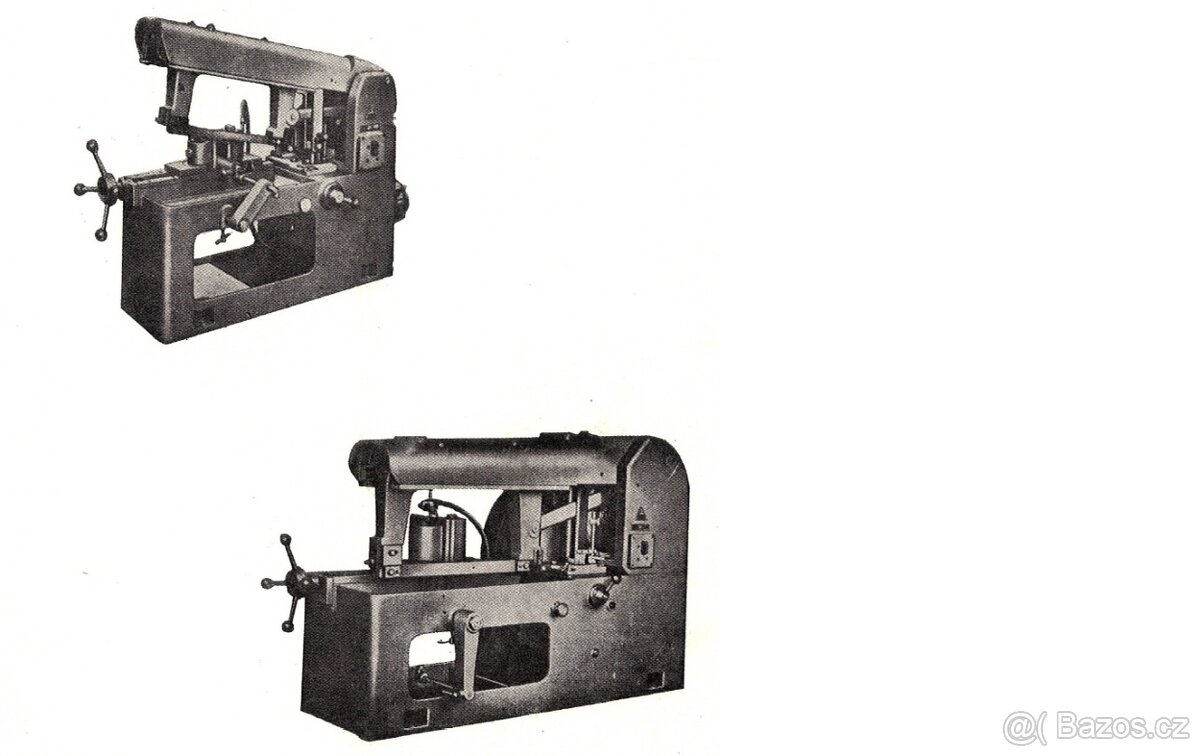 Rámová pila TOS, typ PR-20 - 2