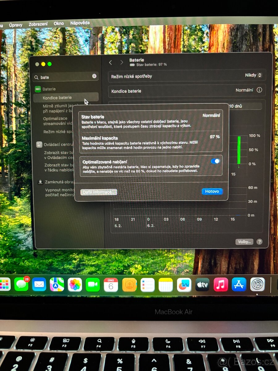 MacBook Air M1 16GB RAM / 1TB SSD, 97% baterie - 2