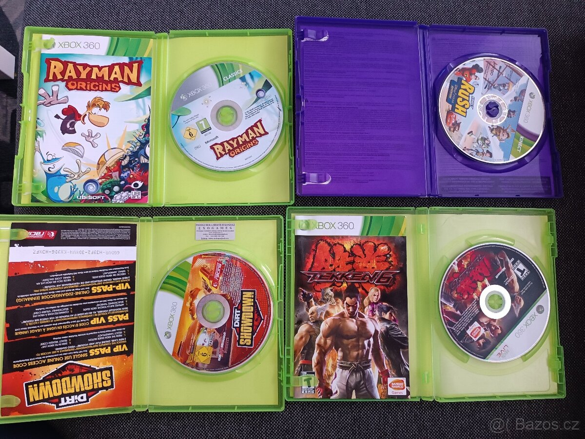 Hry na XBOX 360, Rayman, Rush, DiRT, Tekken6 - 2