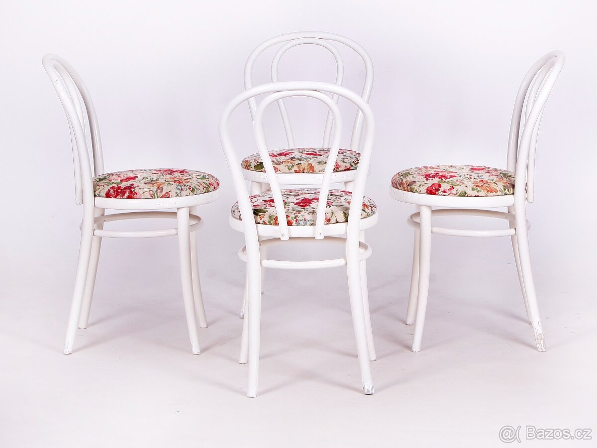 Bílé židle TON No 18 ve stylu " Provence ", - 2