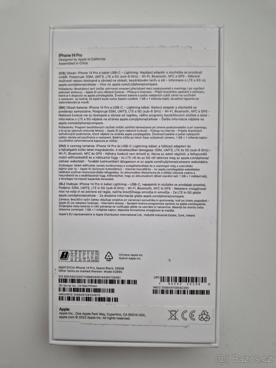 IPHONE 14 PRO Space Black 256GB - 2