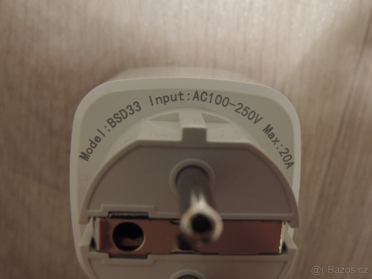 4x chytrá WiFi zásuvka Tuya BSD33 - 2