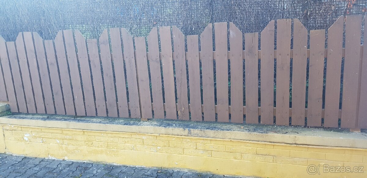 Plotové plaňky - dřevěné - 2