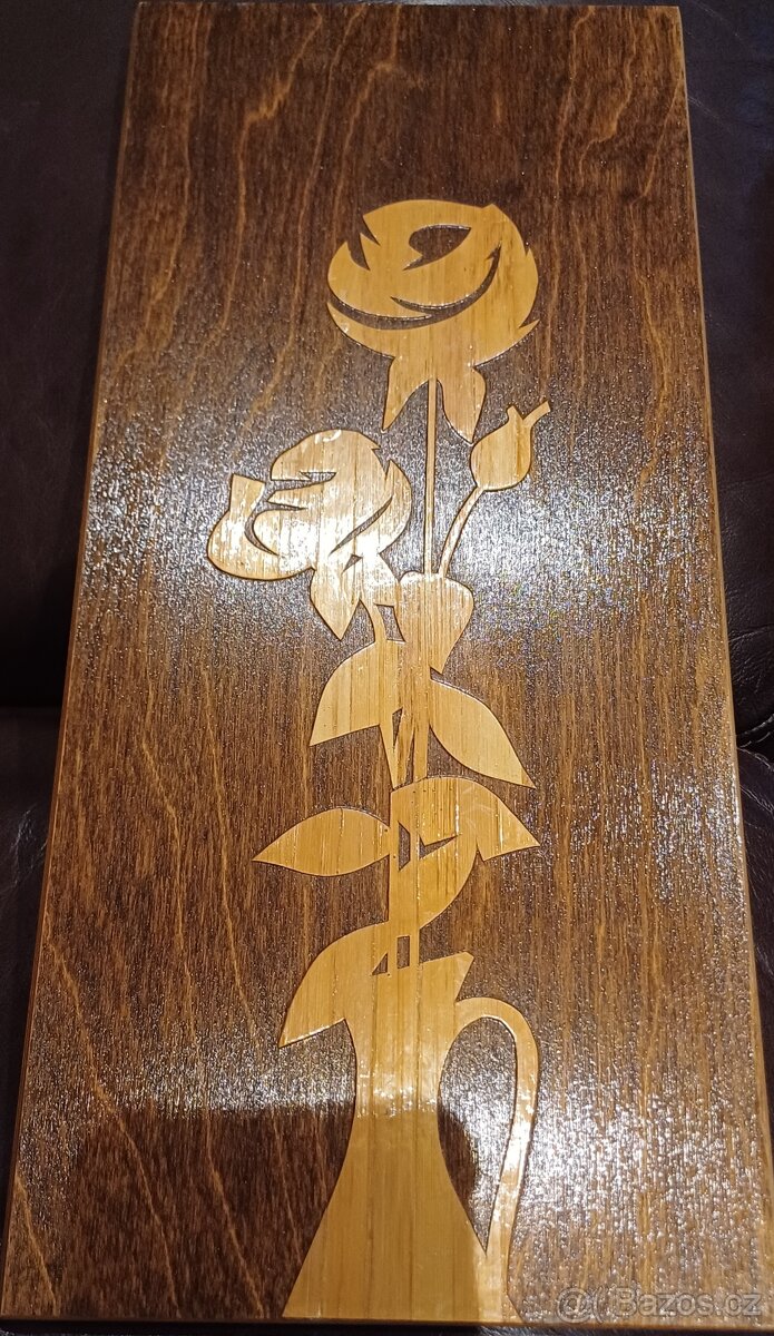 Retro - dřevěný obraz - 2