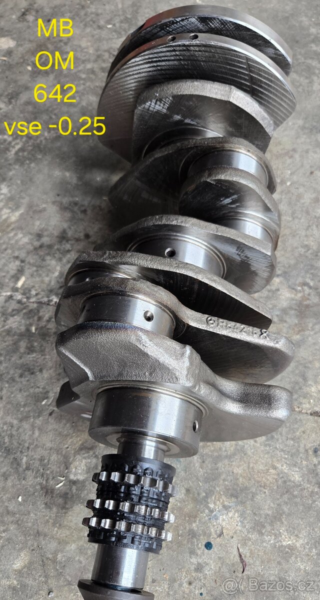Klikova hridel MB OM 642 - 2