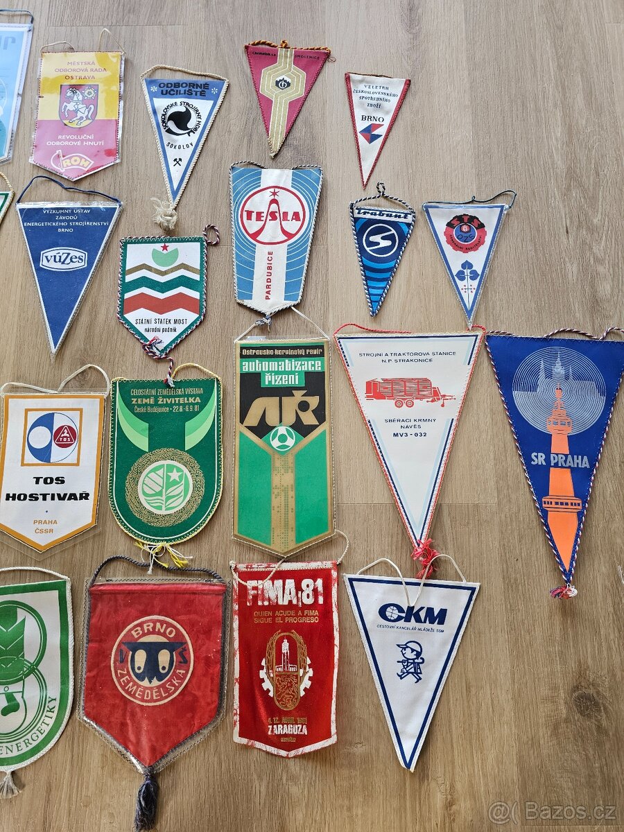 Historické vlaječky 1920 - 1980 - 2