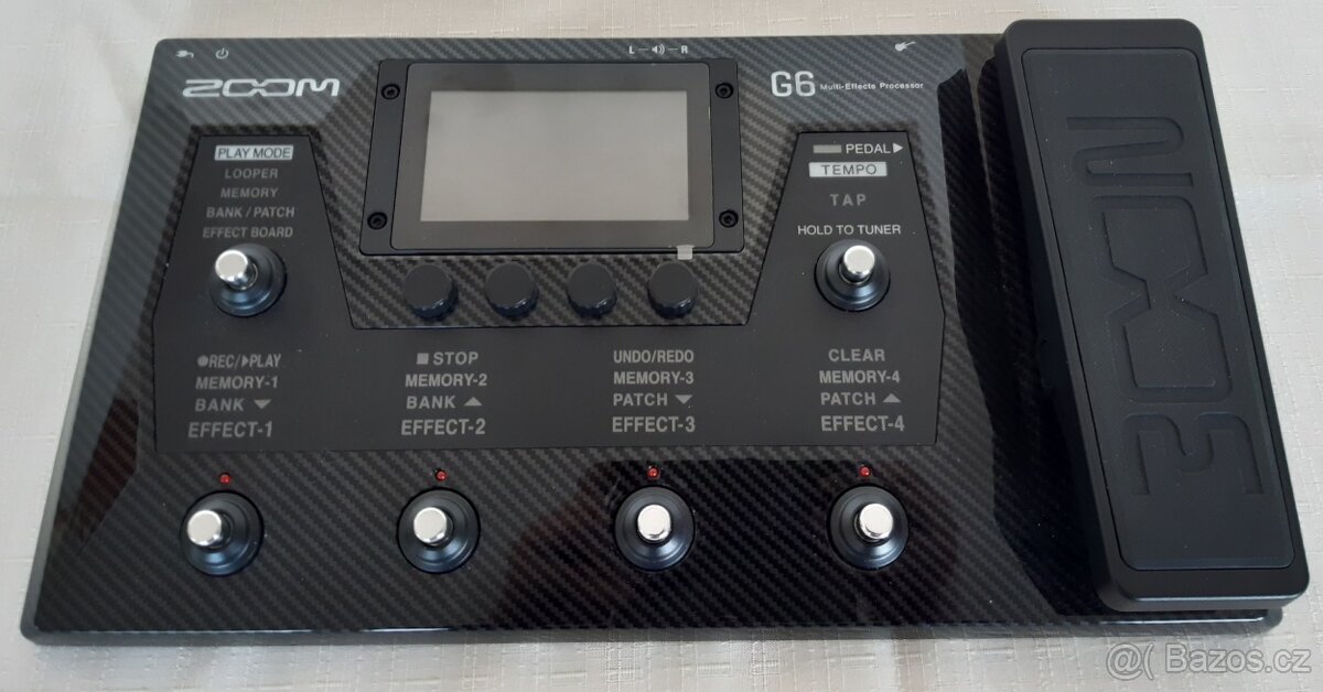 Kytarový multiefekt - ZOOM G6 - 2