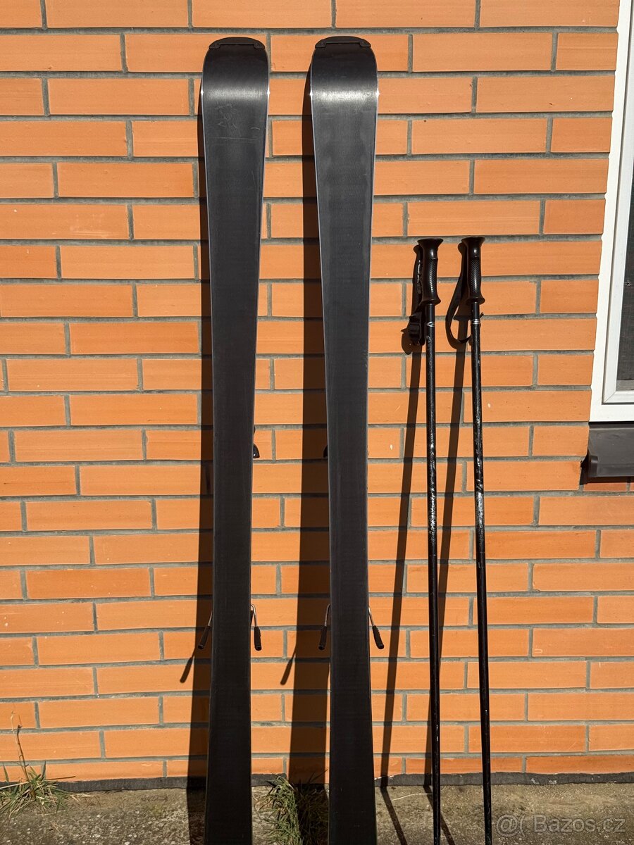 Lyže Elan Waveflex 168 cm + hůlky 130 cm - 2