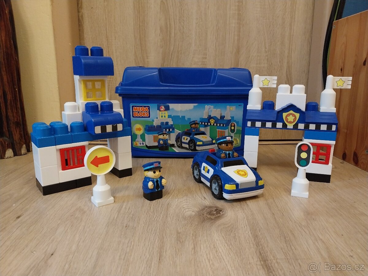 Megabloks stolek + auto a mašinka ZDARMA - 2