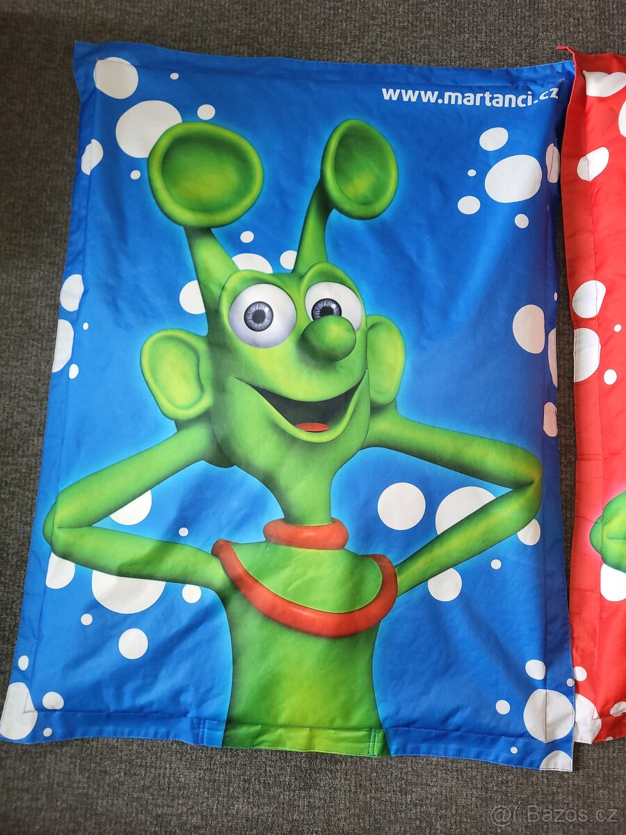 Sedací vak/pytel - dětský (marťánci) - 2