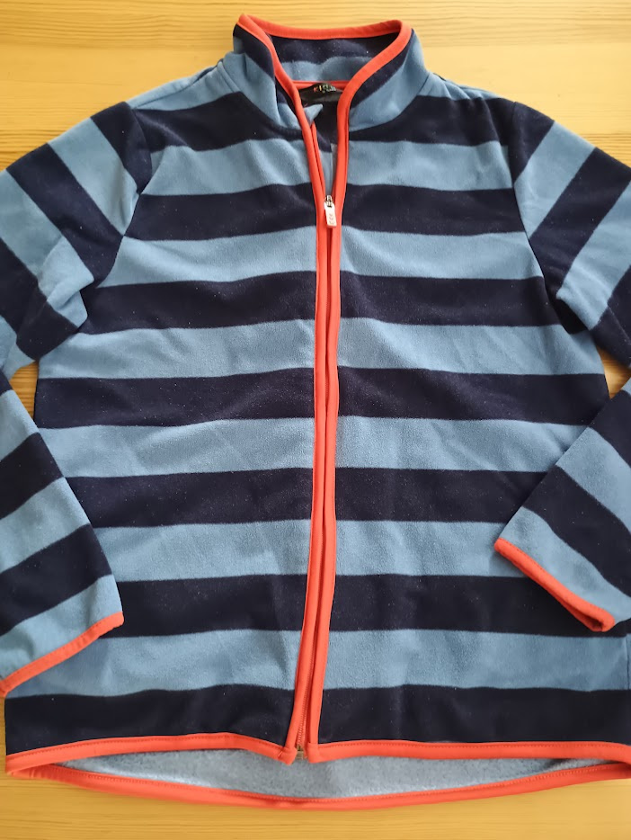 2x fleecová mikina Tchibo vel.158/164 - 2