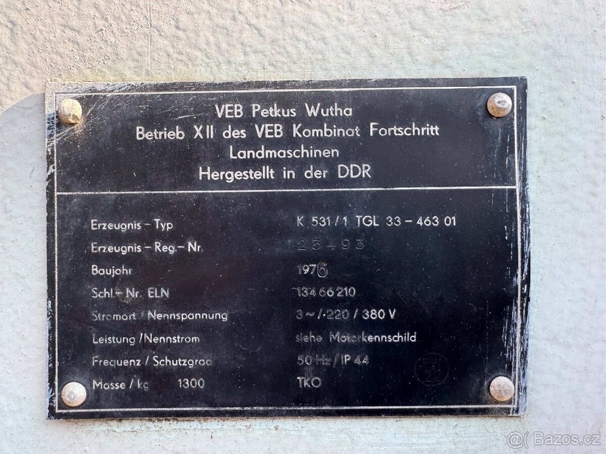 Čistička obilia PETKUS gigant - 2