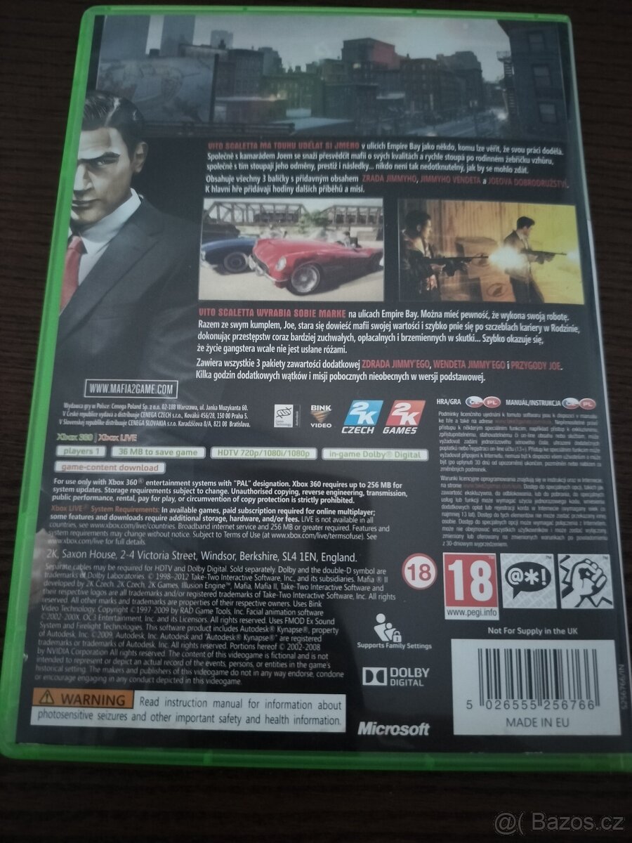 Mafia 2 CZ - Xbox 360 - 2