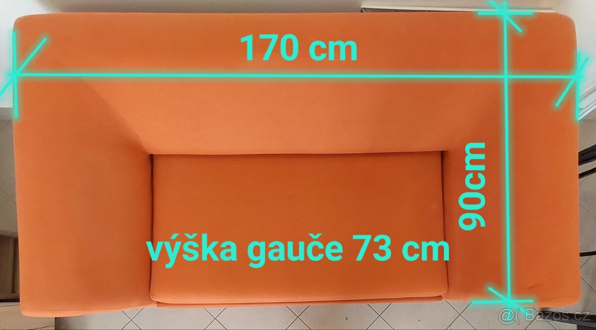 Rozkládací gauč - 2