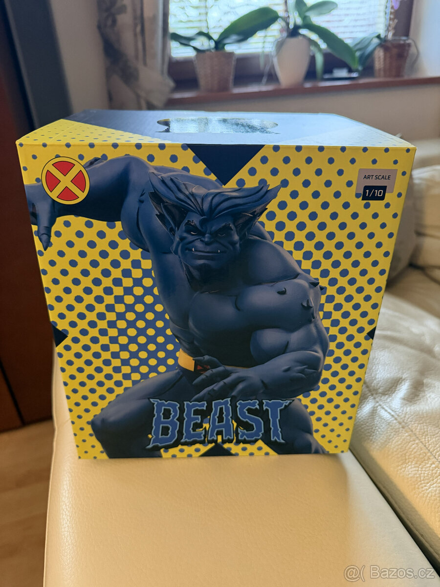 Marvel Art Scale Statue, socha 1/10 Beast 19 cm NOVÁ - 2