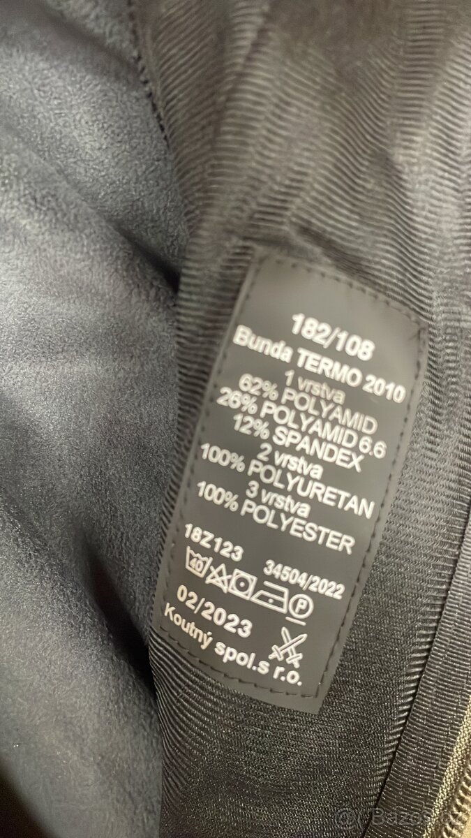 Ačr Termo bunda 2010 vel. 182/108 - 2