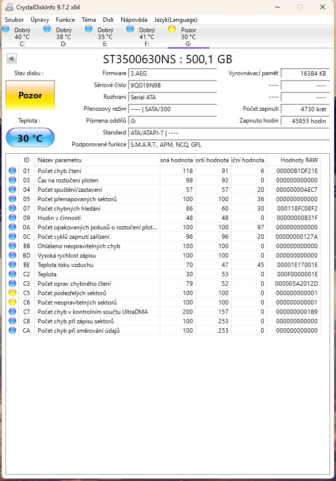 HDD Seagate 500GB - 2