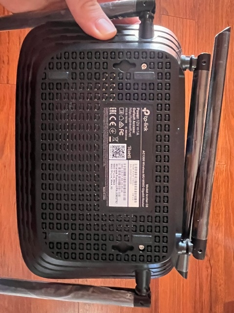 TP Link Archer C6 AC1200 router - 2