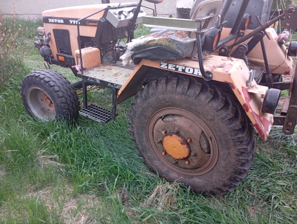 Malotraktor domácí výroby - 2