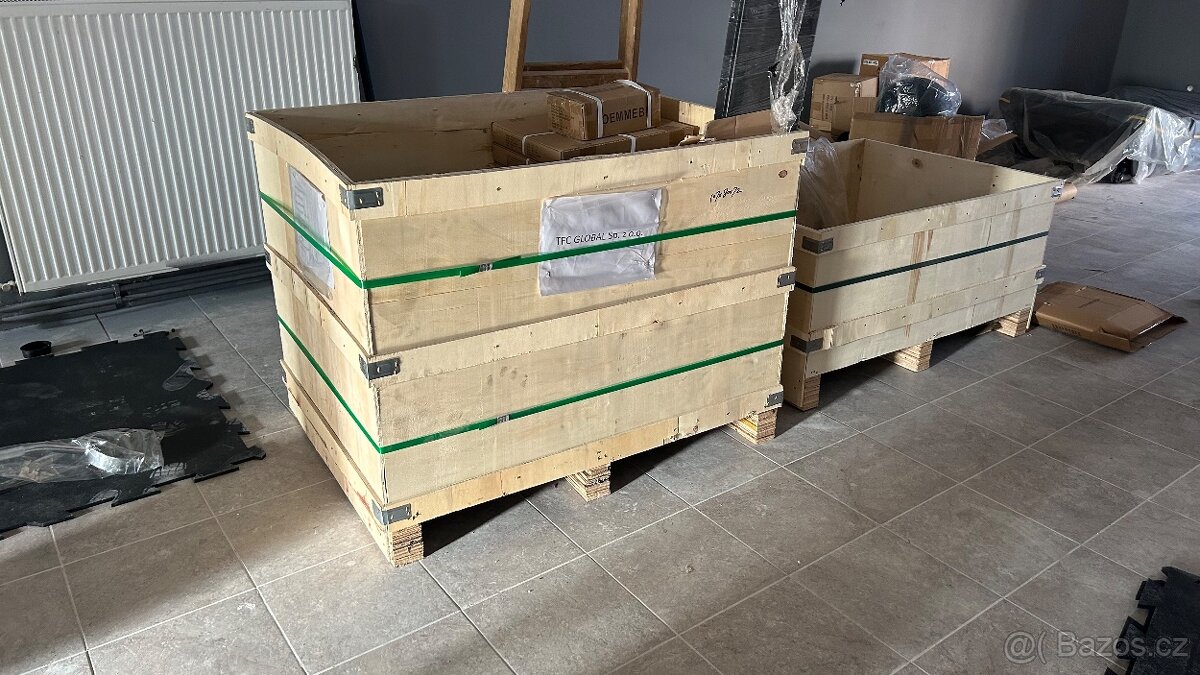 Dřevěné boxy + palety - 2