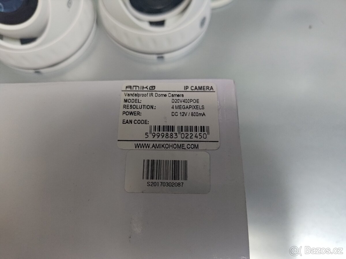 4x Amiko IP-CAM 4Mpix D20V400 - SLEVA - 2