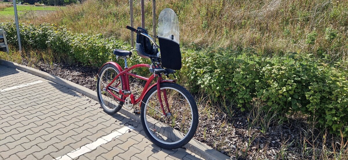Schwin Cruiser +detska sedacka Bobike - 2