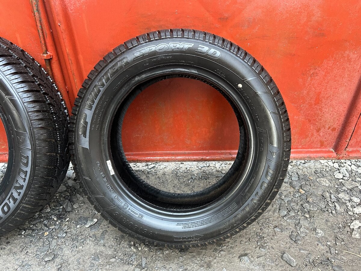 Prodám gumy 195/60/15 Dunlop - 2