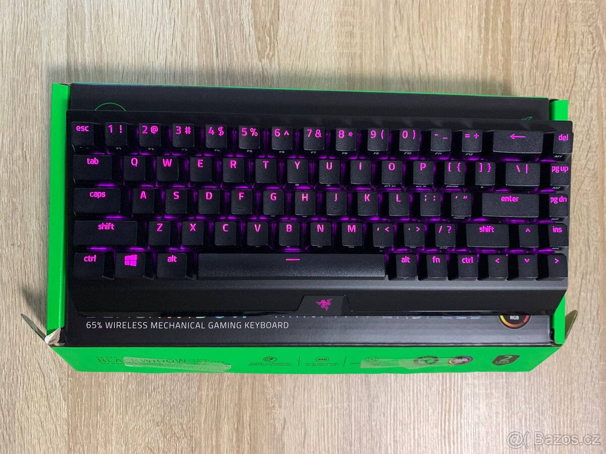 Razer BlackWidow V3 mini Hyperspeed klávesnice - 2