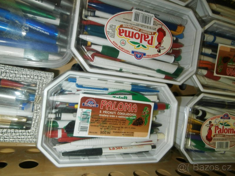 Sbírka propisek reklamní tužky 900 kusů za 800 kč - 2