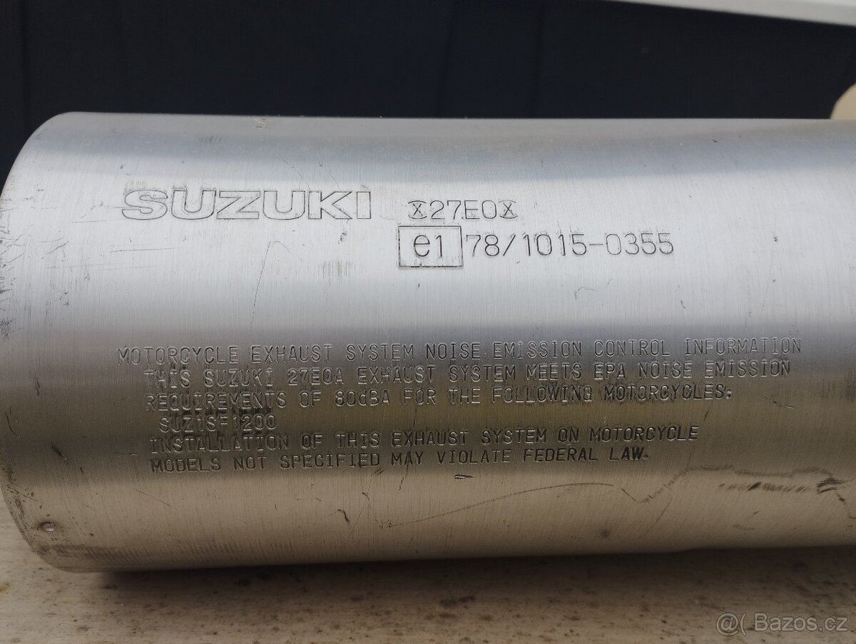 Výfuk Suzuki Bandit GSF 1200 - 2